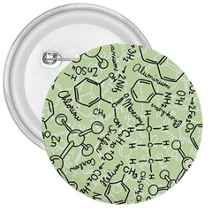 Multicolored Chemical Bond Illustration Chemistry Formula Science 3  Buttons by Cowasu