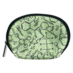 Multicolored Chemical Bond Illustration Chemistry Formula Science Accessory Pouch (medium) by Cowasu