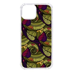 Pattern Vector Texture Style Garden Drawn Hand Floral Iphone 14 Tpu Uv Print Case by Cowasu