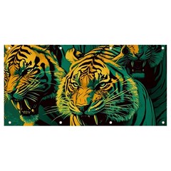 Tiger Banner and Sign 8  x 4 