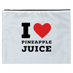 I Love Pineapple Juice Cosmetic Bag (xxxl) by ilovewhateva