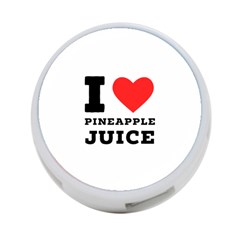 I Love Pineapple Juice 4-port Usb Hub (two Sides) by ilovewhateva