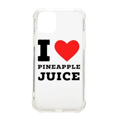 I Love Pineapple Juice Iphone 11 Pro 5 8 Inch Tpu Uv Print Case by ilovewhateva