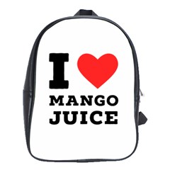 I love mango juice  School Bag (Large)