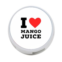 I love mango juice  4-Port USB Hub (One Side)