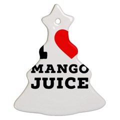 I love mango juice  Ornament (Christmas Tree) 