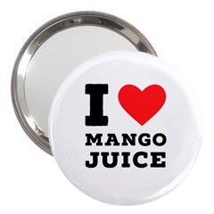 I love mango juice  3  Handbag Mirrors