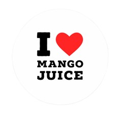 I love mango juice  Mini Round Pill Box