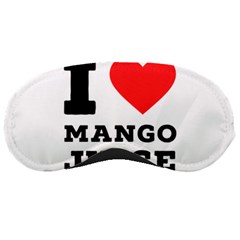 I Love Mango Juice  Sleeping Mask by ilovewhateva