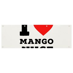 I love mango juice  Banner and Sign 9  x 3 