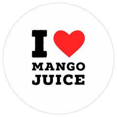 I Love Mango Juice  Round Trivet by ilovewhateva