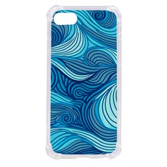 Ocean Waves Sea Abstract Pattern Water Blue Iphone Se