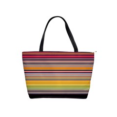 Neopolitan Horizontal Lines Strokes Classic Shoulder Handbag