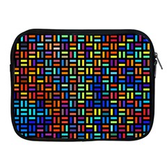 Geometric Colorful Square Rectangle Apple Ipad 2/3/4 Zipper Cases