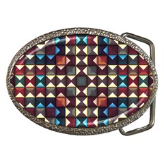 Symmetry Geometric Pattern Texture Belt Buckles