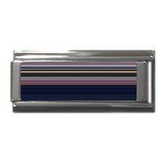 Horizontal Line Strokes Color Lines Superlink Italian Charm (9mm)