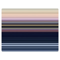 Horizontal Line Strokes Color Lines Two Sides Premium Plush Fleece Blanket (extra Small) by Bangk1t