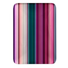 Vertical Line Color Lines Texture Rectangular Glass Fridge Magnet (4 Pack)