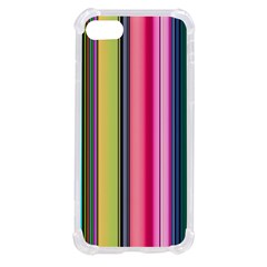 Pastel Colors Striped Pattern Iphone Se by Bangk1t