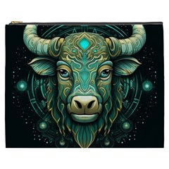 Bull Star Sign Cosmetic Bag (xxxl)