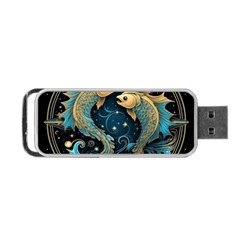 Fish Star Sign Portable Usb Flash (two Sides) by Bangk1t