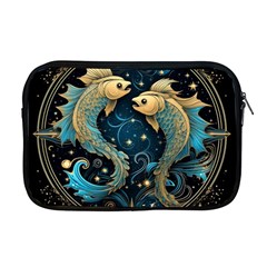 Fish Star Sign Apple Macbook Pro 17  Zipper Case by Bangk1t