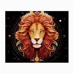 Lion Star Sign Astrology Horoscope Small Glasses Cloth