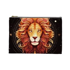 Lion Star Sign Astrology Horoscope Cosmetic Bag (large) by Bangk1t