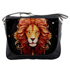 Lion Star Sign Astrology Horoscope Messenger Bag