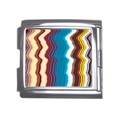 Line Vertical Lines Color Lines Mega Link Italian Charm (18mm)