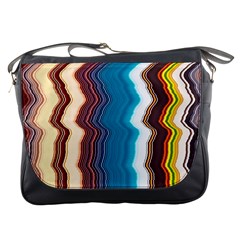 Line Vertical Lines Color Lines Messenger Bag by Bangk1t