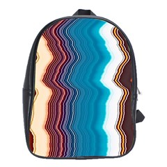 Line Vertical Lines Color Lines School Bag (xl)