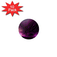 Pink Storm Pink Lightning 1  Mini Buttons (10 Pack)  by Bangk1t