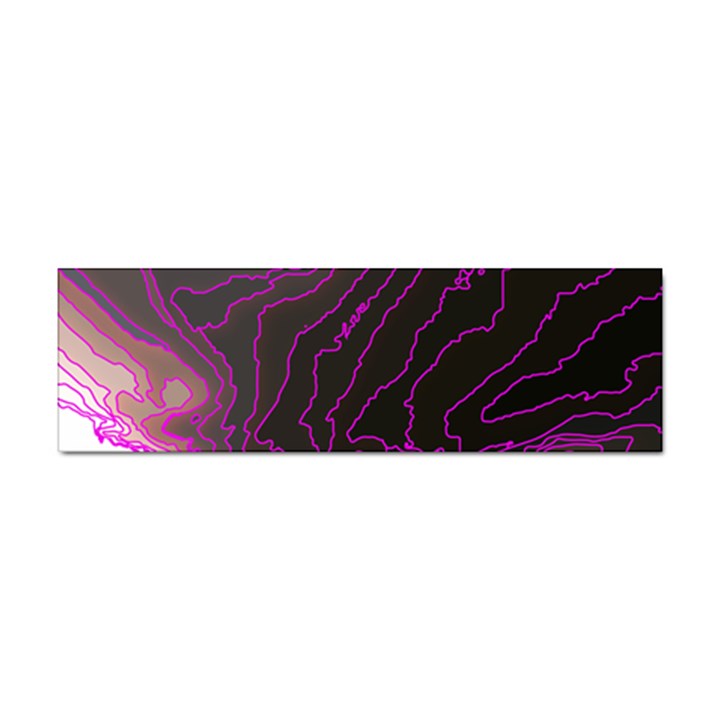 Pink Storm Pink Lightning Sticker (Bumper)