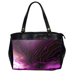 Pink Storm Pink Lightning Oversize Office Handbag (2 Sides) by Bangk1t