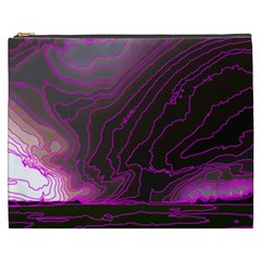 Pink Storm Pink Lightning Cosmetic Bag (xxxl) by Bangk1t