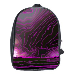 Pink Storm Pink Lightning School Bag (xl) by Bangk1t