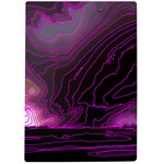 Pink Storm Pink Lightning A4 Acrylic Clipboard Back