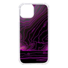 Pink Storm Pink Lightning Iphone 14 Tpu Uv Print Case by Bangk1t