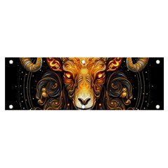 Aries Star Sign Banner And Sign 6  X 2 