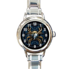 Cancer Star Sign Astrology Round Italian Charm Watch