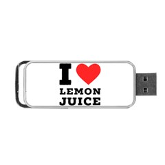 I Love Lemon Juice Portable Usb Flash (two Sides) by ilovewhateva