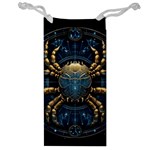 Cancer Star Sign Astrology Jewelry Bag Front