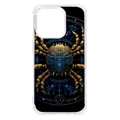 Cancer Star Sign Astrology Iphone 14 Pro Tpu Uv Print Case by Bangk1t