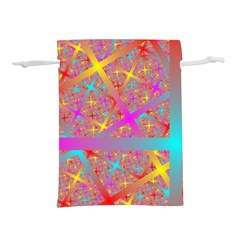 Geometric Abstract Colorful Lightweight Drawstring Pouch (s) by Bangk1t