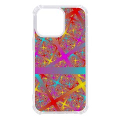 Geometric Abstract Colorful Iphone 13 Pro Tpu Uv Print Case by Bangk1t