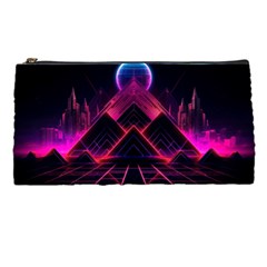 Synthwave City Retrowave Wave Pencil Case