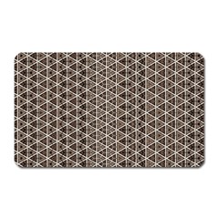 Structure Pattern Texture Hive Magnet (rectangular)