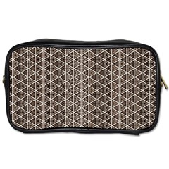 Structure Pattern Texture Hive Toiletries Bag (one Side)