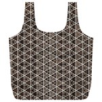 Structure Pattern Texture Hive Full Print Recycle Bag (XXXL) Front
